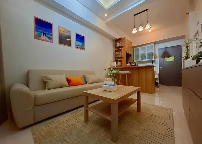 公寓 Quiet & Cozy 1km To The Heart Of Araneta With Free Parking 马尼拉