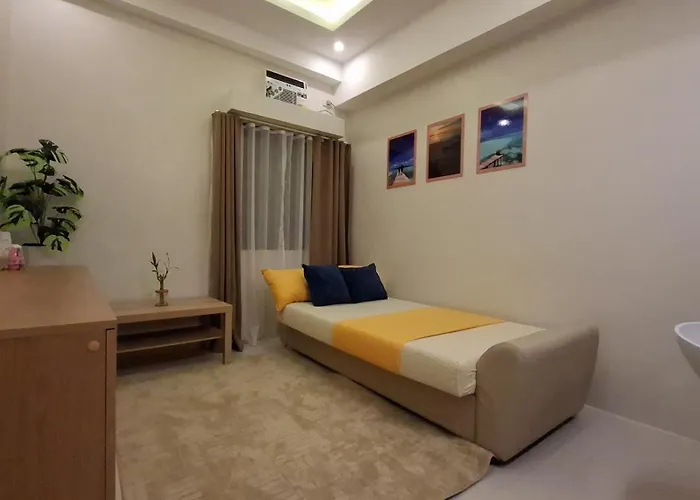 公寓 Quiet & Cozy 1km To The Heart Of Araneta With Free Parking 马尼拉