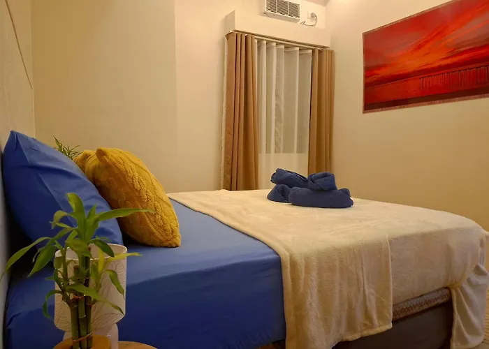 Quiet & Cozy 1km To The Heart Of Araneta With Free Parking 公寓 *